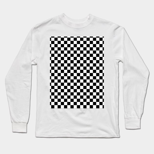 Checkered flag Long Sleeve T-Shirt by Worldengine